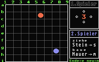 Einmauern atari screenshot